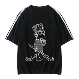 Lil Peep T-shirt Casual Oversize Hip Hop Black Tee Short Sleeve Summer Trendy Tops