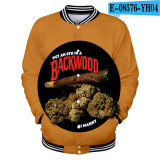 Backwoods Baseball Jacket Fashion Unisex Coat