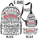 Backwoods Fashion School Backpack Camera Bag and Pencil Bag 3 Piece Set