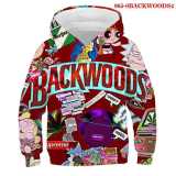Backwoods Kids Trendy Long Sleeves Pullovers Sweatshirts Unisex Hoodie