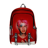 Lil Peep 3-D Color Backpack Teens Shcool Backpack Bookbag