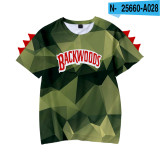 Backwoods Kids 3-D Printed Trendy Short Sleeves T-shirt Unisex T-shirt