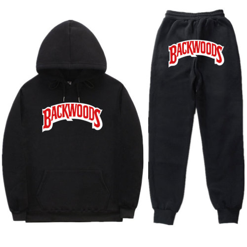 Backwoods Fashion Long Sleeves Hoodie and Sweatpant 2 Pieces set
