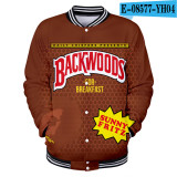 Backwoods Baseball Jacket Fashion Unisex Coat