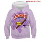 Backwoods Kids Trendy Long Sleeves Pullovers Sweatshirts Unisex Hoodie