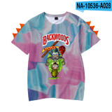 Backwoods Kids 3-D Printed Fashion Short Sleeves T-shirt Unisex T-shirt