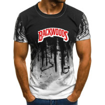 Backwoods Popular Summer Short Sleeves Mens T-shirt
