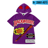 Backwoods Kids Fashion Short Sleeves Pullovers Sweatshirts Unisex Hoodie