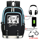 Lil Peep Backpack Students School Backpack With USB Charging Port