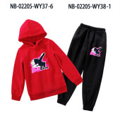 Danganronpa Kids Girls Boys Sweatsuit Fall and Winter Trendy 2pcs Sweatsuit Set