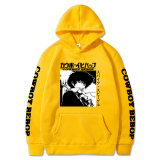 Cowboy Bebop Hoodie Long Sleeve Hooded Sweatshirt Unisex Casual Tops