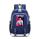 Cowboy Bebop Merch Stundenst Backpack Bookbag Computer Backpack With USB interface