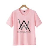 Alan Walker Casual Short Sleeve T-shirt Unisex Tee