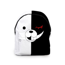 Danganronpa Backpacks Monokuma Black and White Backpacks Stundents School Backpack