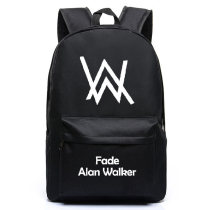 Alan Walker Backpack Unisex Shcool Backpack Bookbag Compuert Bag