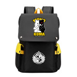 Danganronpa Students Backpack With USB Charging Port Big Capacity Rucksack Travek Backpack School Backpack