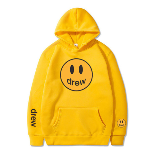 Adults Youth Drew Smile Face 3D Print Unisex Pullover Hooded Fashion Sweatshirts