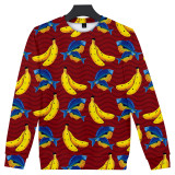 Anime Banana Fish Youth Teens Sweatshirt Long Sleeve Round Neck Pullover Casual Tops