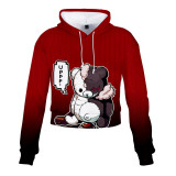 Danganronpa 3-D Girls Crop Top Hoodie Street Style Cool Crop Tops