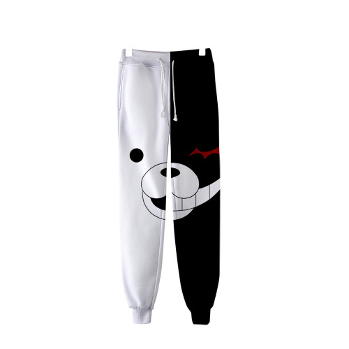 Danganronpa 3-D Sweatpants Jogger Pants Unisex Casual Pants With Adjustable Drawstring