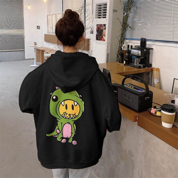 Drew Smile Hoodie Adults Youth Fashion Print Unisex Zipper Coat