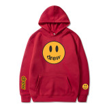 Adults Youth Drew Smile Face 3D Print Unisex Pullover Hooded Fashion Sweatshirts
