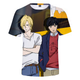 Anime Banana Fish T-Shirt Unisex Shorst Sleeve Casual Tee