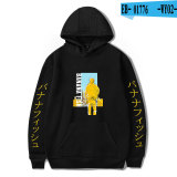 Anime Banana Fish Hoodie Unisex Hooded Sweatshirt Long Sleeve Youth Teens Casual Tops