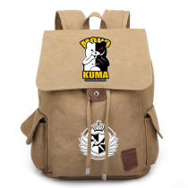 Danganronpa Canvas Backpack Stundents School Backpack Bookbag For Girls Boys