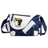 Danganronpa PU Cross Body Bag Unisex Cool Shoulder Bag Messenger Bag