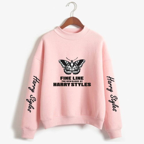 Harry Styles Girls Sweatshirt Trent Turtle Neck Sweatshirt For Fall and Winter