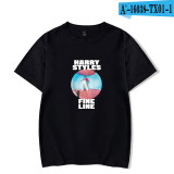 Harry Styles Fine Line Print Graphic Tee Unisex Summer T-shirt