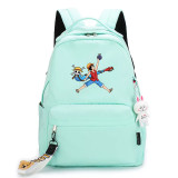 Anime One Piece Luffy Backpack Students School Backpack Daily Backpack For Youth Teens
