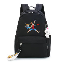 Anime One Piece Luffy Backpack Students School Backpack Daily Backpack For Youth Teens