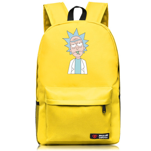 Rick and Morty Youth Teens Backpack School Backpack Bookbag