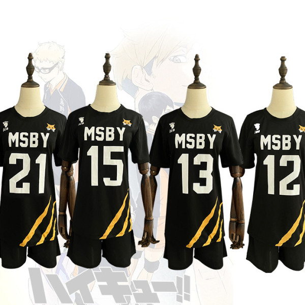 Anime Haikyuu!! MSBY Cosplay Sports Suit Halloween Unisex Cosplay Uniform