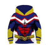 My Hero Academia Kids Girls Boys Hoodie  3-D Casual Hooded Pullover Sweatshirt