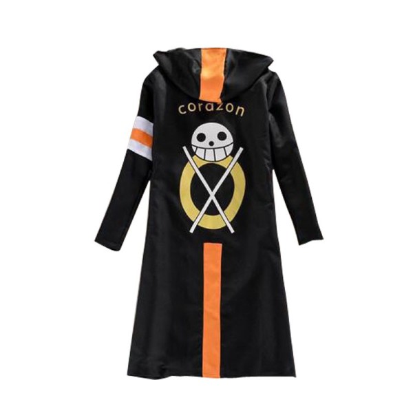 Anime One Piece Trafalgar Law 3nd Cosplay Costume Cloak Halloween Costume