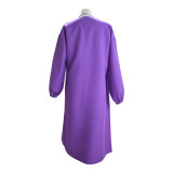 Anime One Piece STAMPEDE Nico Robin Cosplay Costume Purple Halloween Costume Outfit