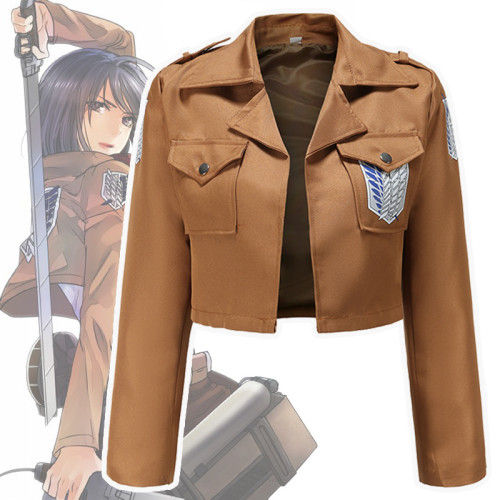 Attack On Titan Wings Of Freedom Jacket Shingeki No Kyojin Cosplay Jacket Halloween Cosplay Costume