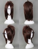 Attack on Titan Hans Zoe 40cm Short Straight Cosplay Wigs for Women Female Halloween Costumes