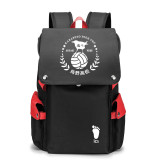 Anime Haikyuu!! Backpack Youth Adults Cool Backpack Daily Backpack Computer Backpack With USB Charging Interface