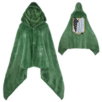 Attack On Titan Wings Of Freedom Hooded Blanket