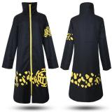 Anime One Piece Two Years Later Trafalgar Law Cosplay Costume Cloak With Hat Halloween Costume Hat