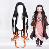 Anime Demon Slayer Nezuko Kamado Cosplay Accessories Cosplay Wigs