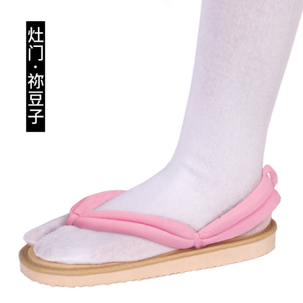 [Kids/Adults] Anime Demon Slayer Nezuko Kamado Cosplay Accessories Coaplay Shoes Coaplay Clogs