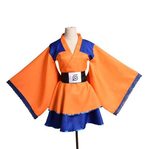 Anime Childhood Naruto Lolita Cosplay Costume Dress Halloween Trendy Women Girls Costume
