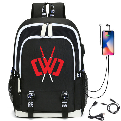 Chad Wild Clay Backpack Students Backpack With USB Charging Port CWC School Backpack Bookbag