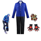 Anime Sk8 the Infinity Langa Hasegawa Cosplay Costume Blue Version Halloween Costume Outfit