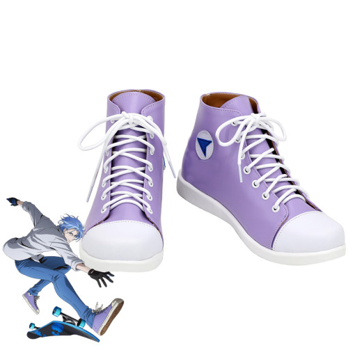 Anime Sk8 the Infinity Langa Hasegawa Cosplay Shoes Props Purple